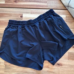 Lululemon navy lined shorts size 10